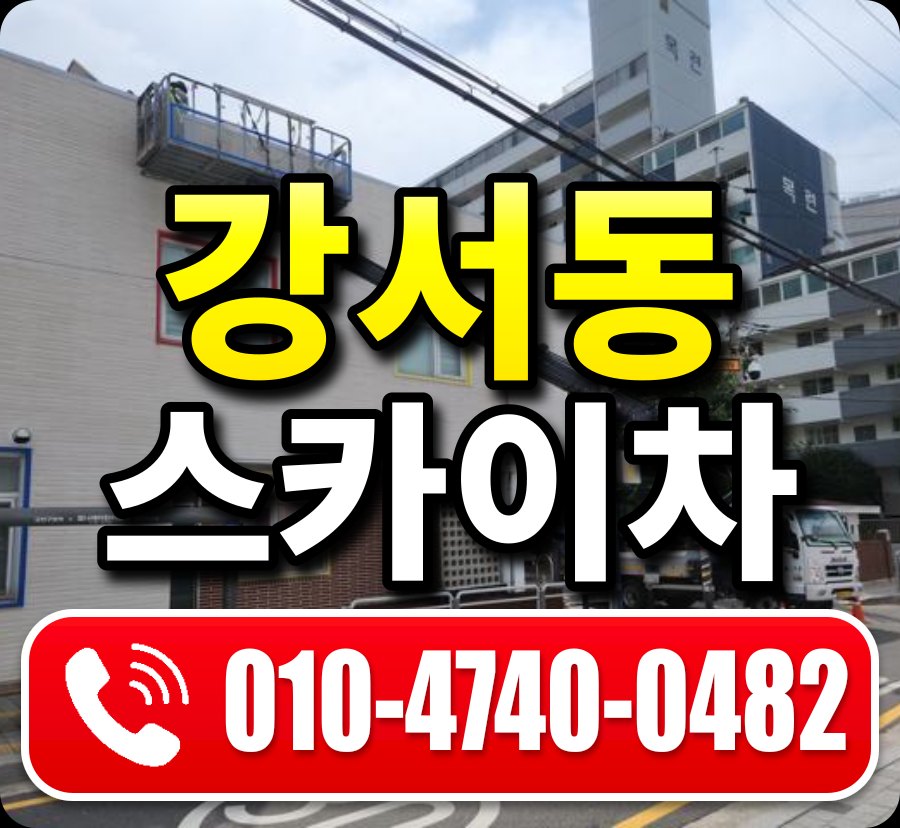 강서동 스카이차 010-4740-0482