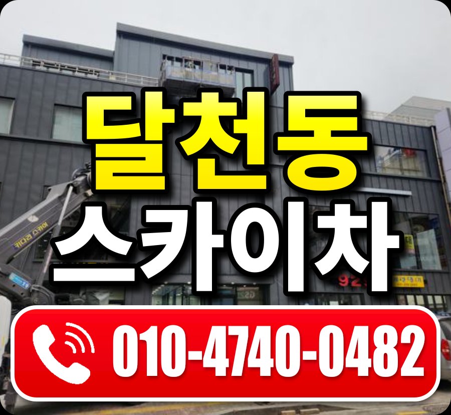 달천동 스카이차 010-4740-0482