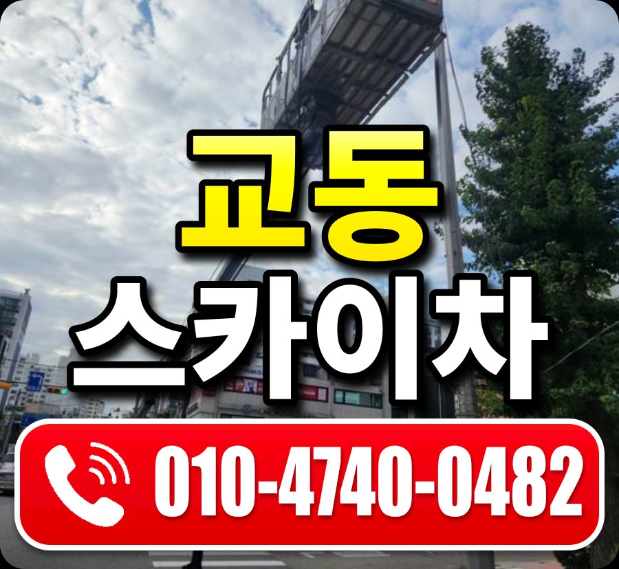 교동 스카이차 010-4740-0482