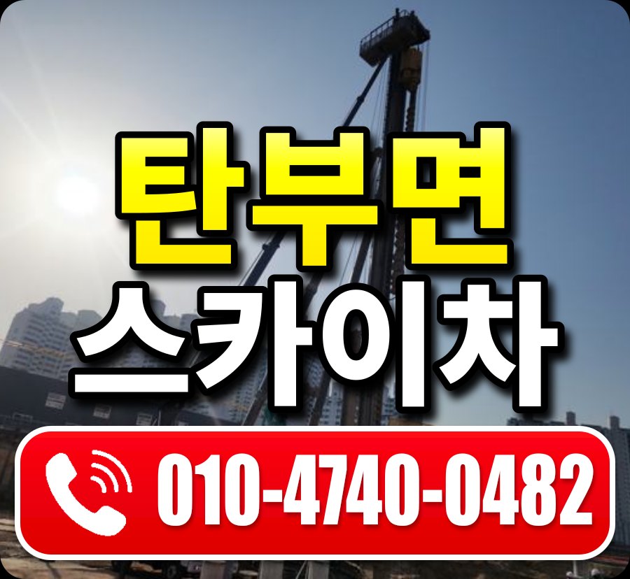 탄부면 스카이차 010-4740-0482