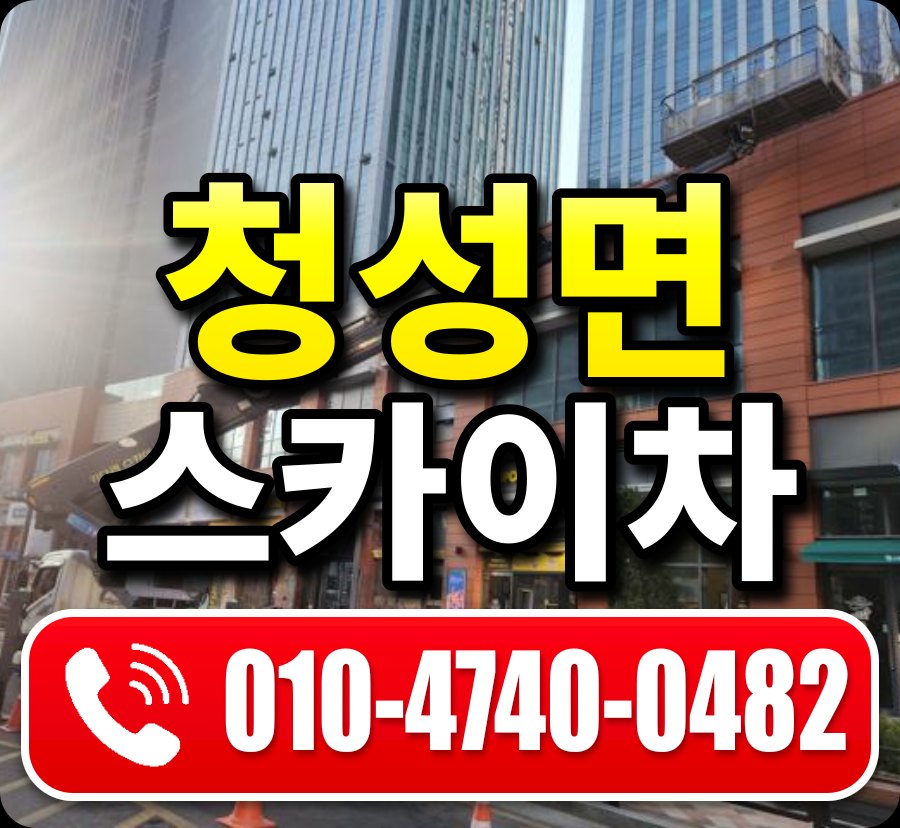 청성면 스카이차 010-4740-0482