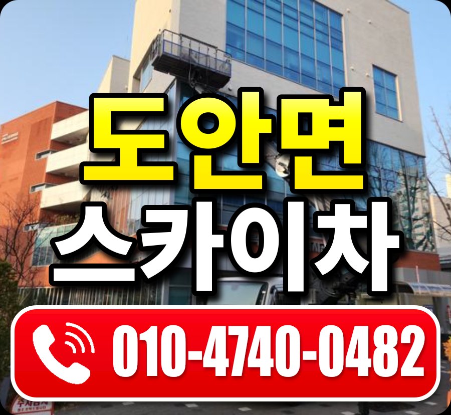 도안면 스카이차 010-4740-0482