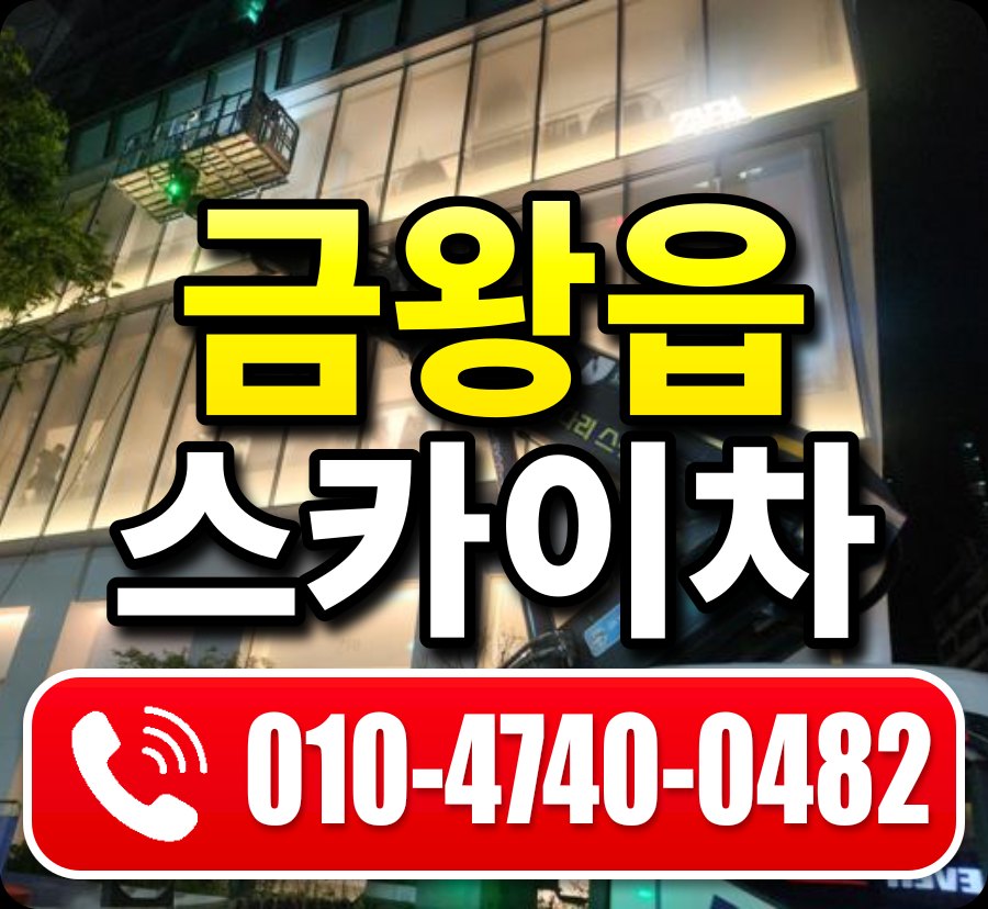 금왕읍 스카이차 010-4740-0482