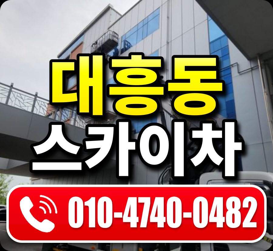 대흥동 스카이차 010-4740-0482