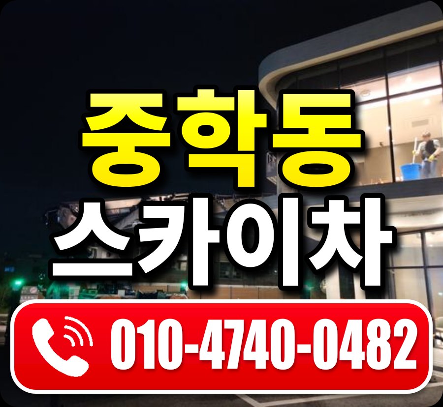 중학동 스카이차 010-4740-0482