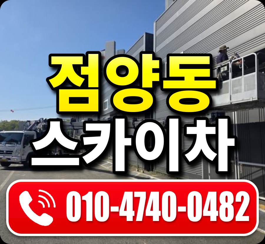 점양동 스카이차 010-4740-0482