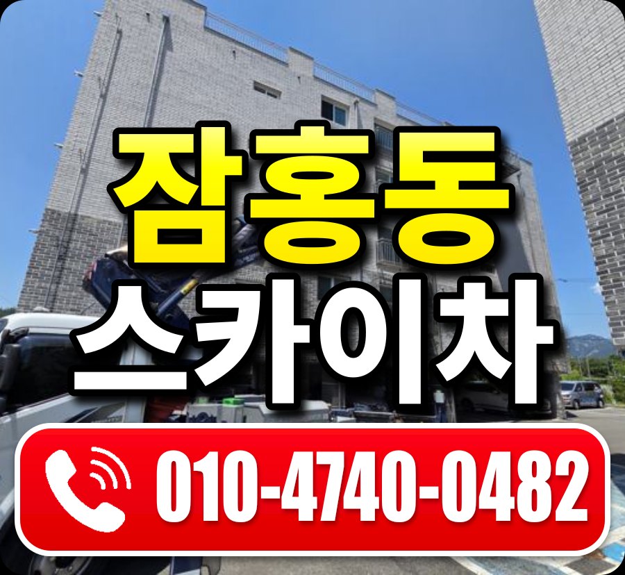 잠홍동 스카이차 010-4740-0482