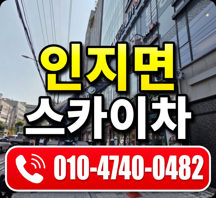 인지면 스카이차 010-4740-0482