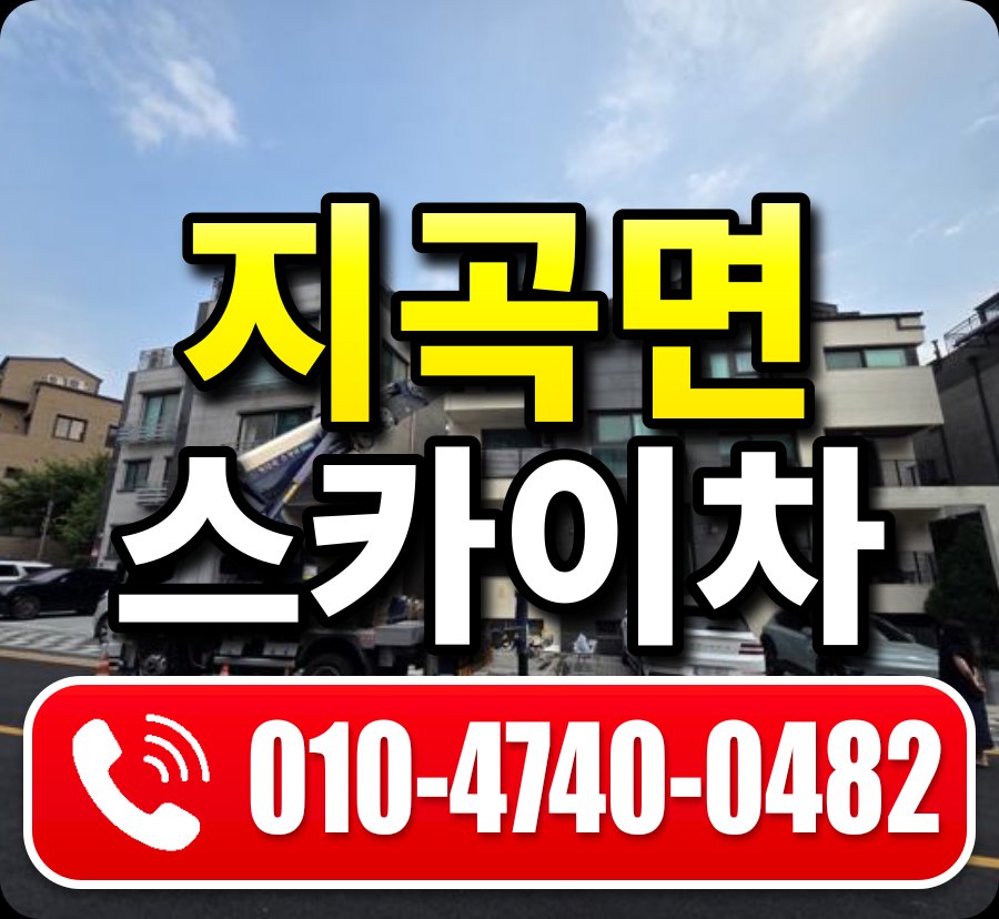 지곡면 스카이차 010-4740-0482