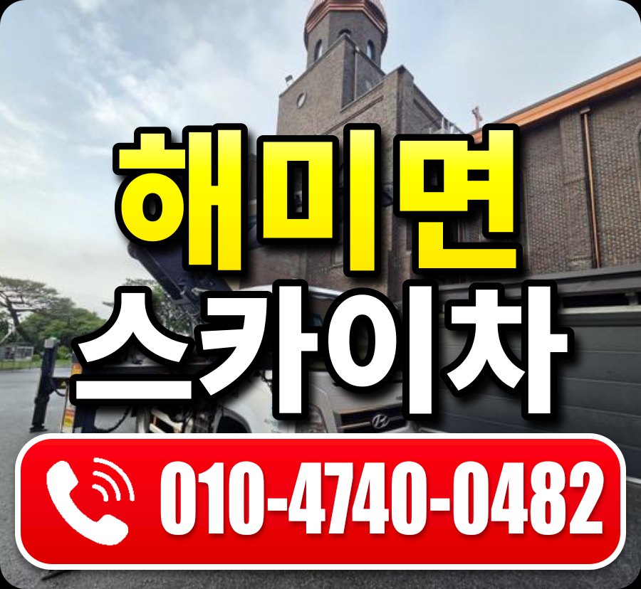 해미면 스카이차 010-4740-0482