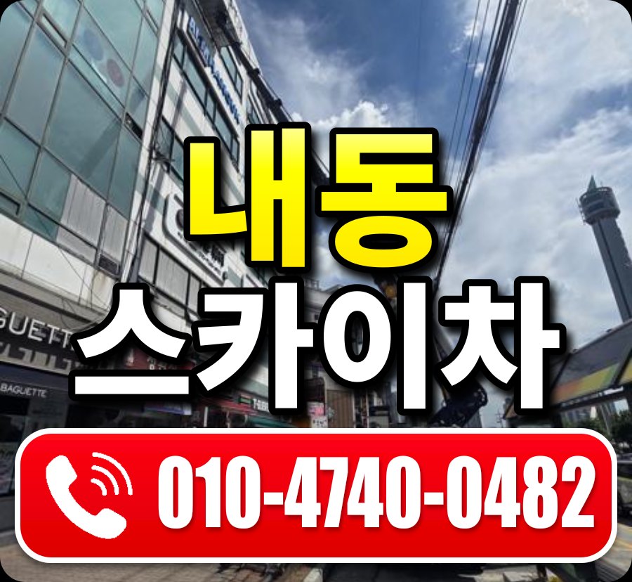 내동 스카이차 010-4740-0482