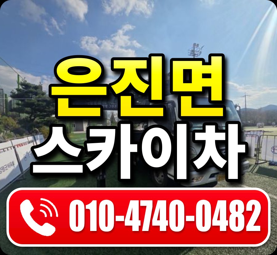 은진면 스카이차 010-4740-0482