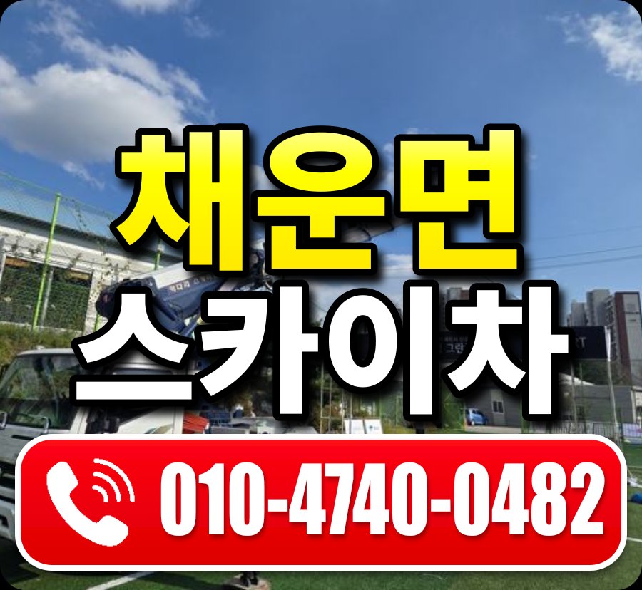 채운면 스카이차 010-4740-0482