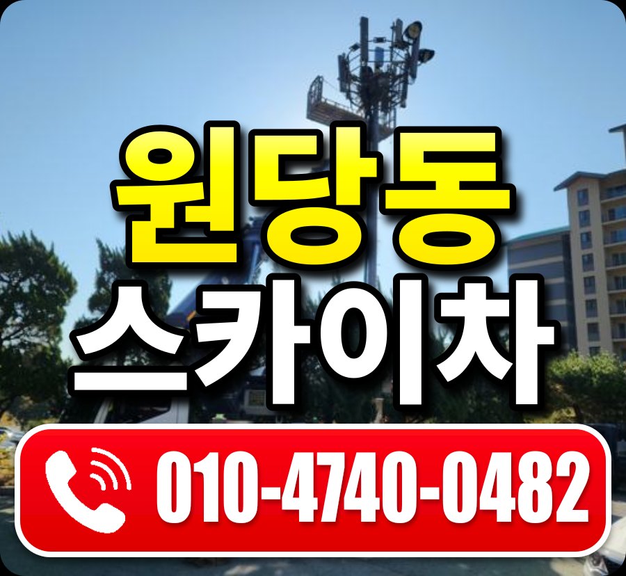 원당동 스카이차 010-4740-0482
