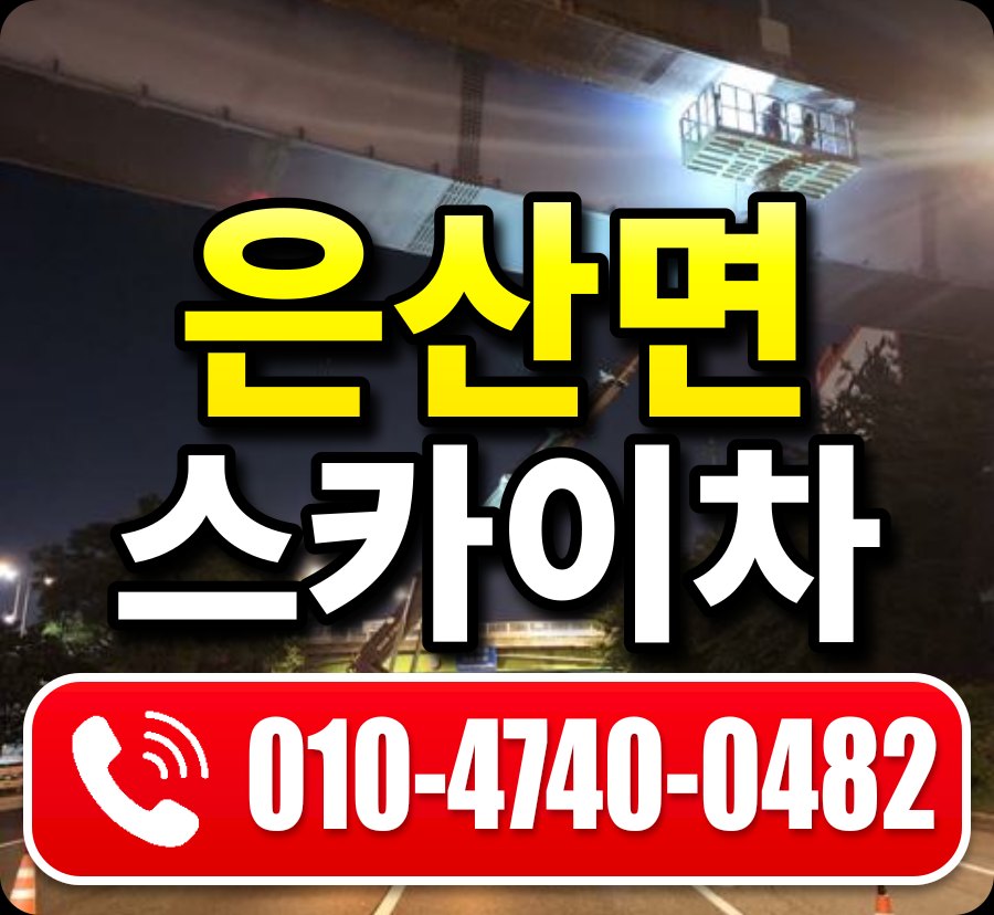 은산면 스카이차 010-4740-0482