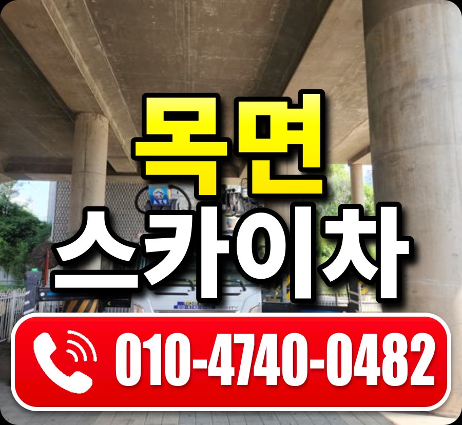 목면 스카이차 010-4740-0482