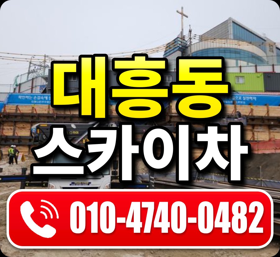 대흥동 스카이차 010-4740-0482