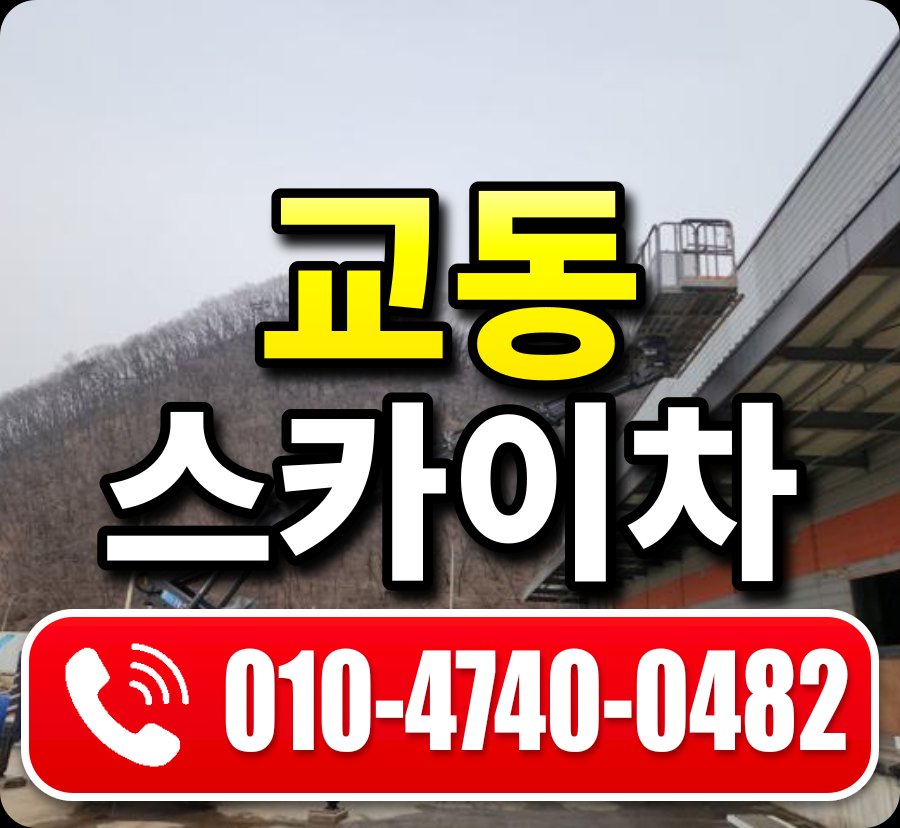 교동 스카이차 010-4740-0482