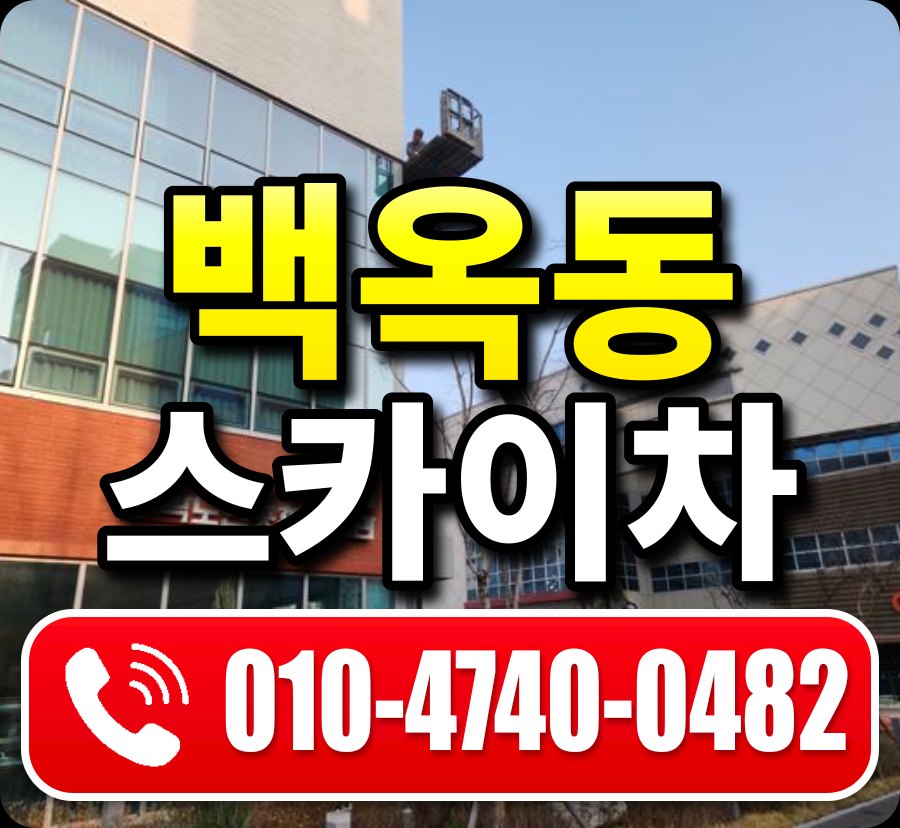 백옥동 스카이차 010-4740-0482