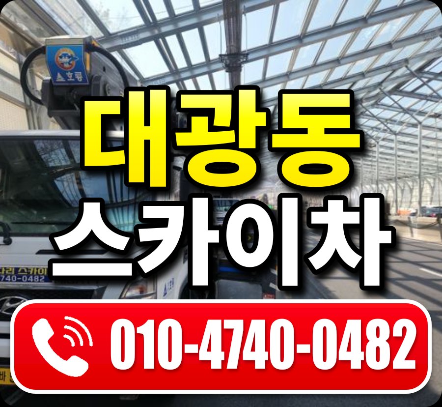 대광동 스카이차 010-4740-0482