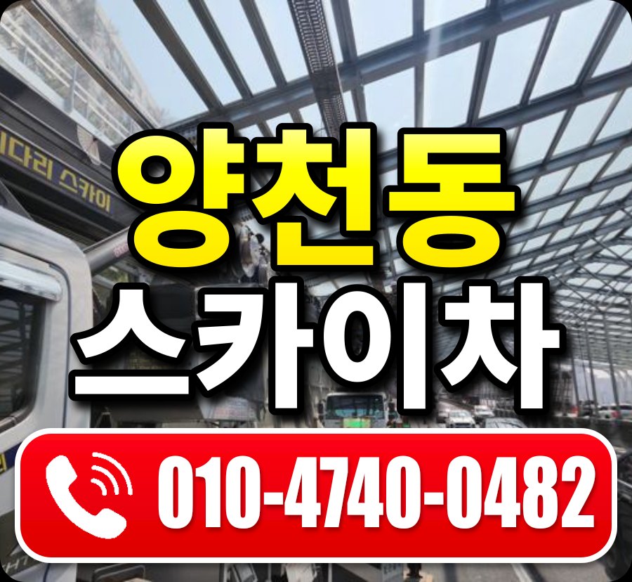 양천동 스카이차 010-4740-0482