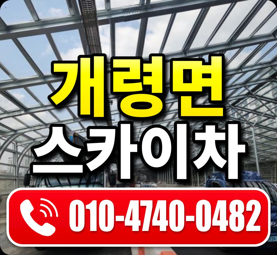 개령면 스카이차 010-4740-0482