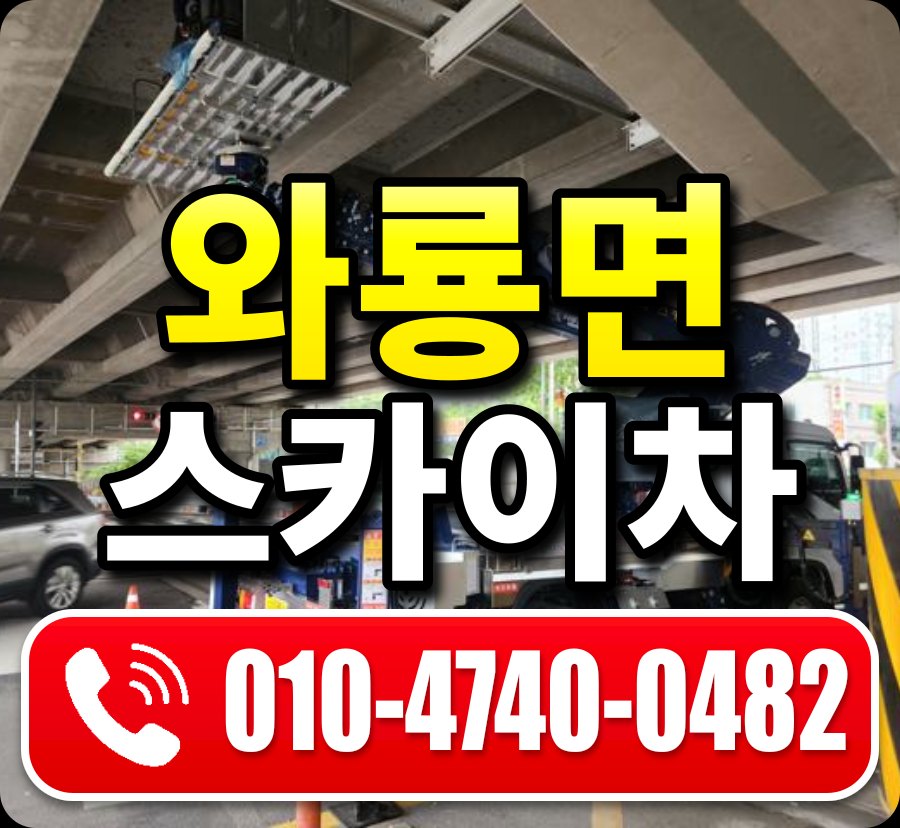 와룡면 스카이차 010-4740-0482