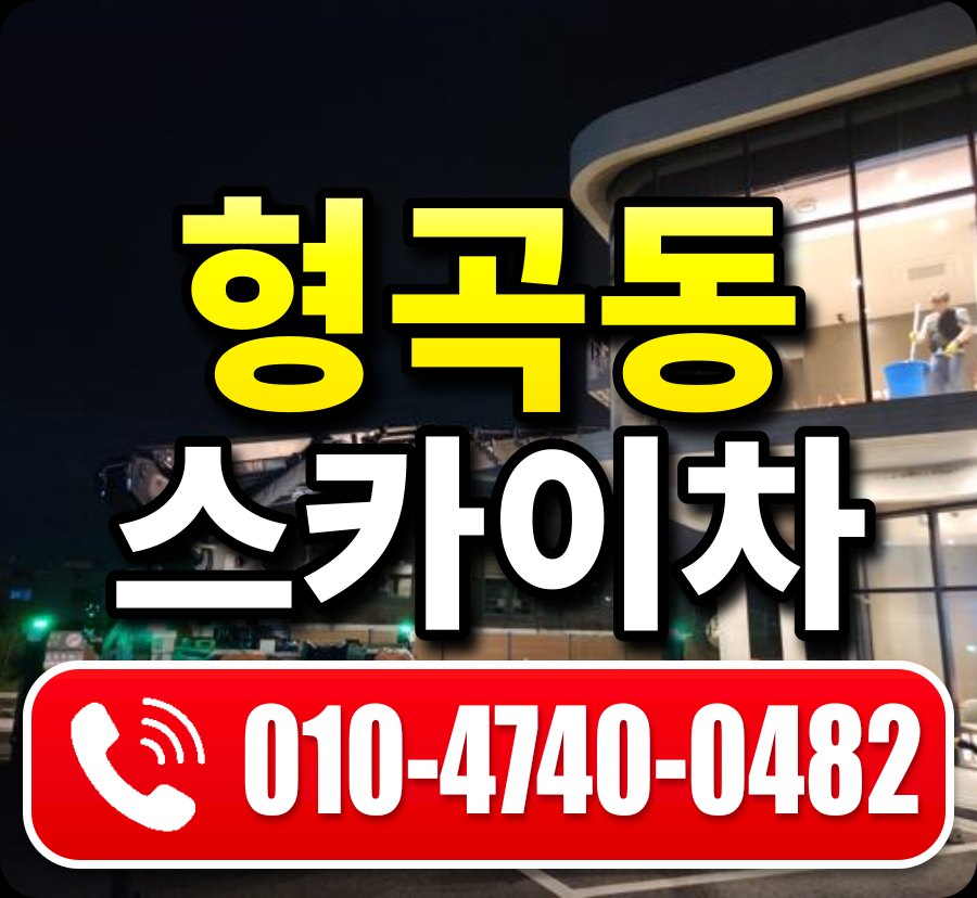 형곡동 스카이차 010-4740-0482