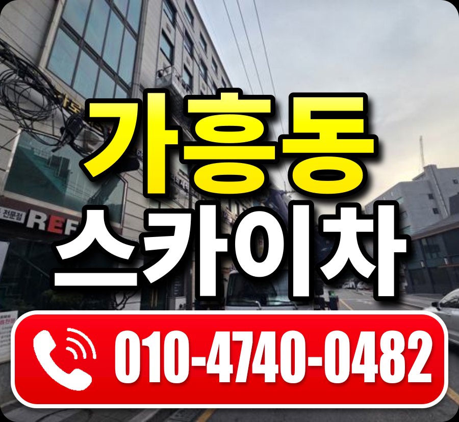 가흥동 스카이차 010-4740-0482