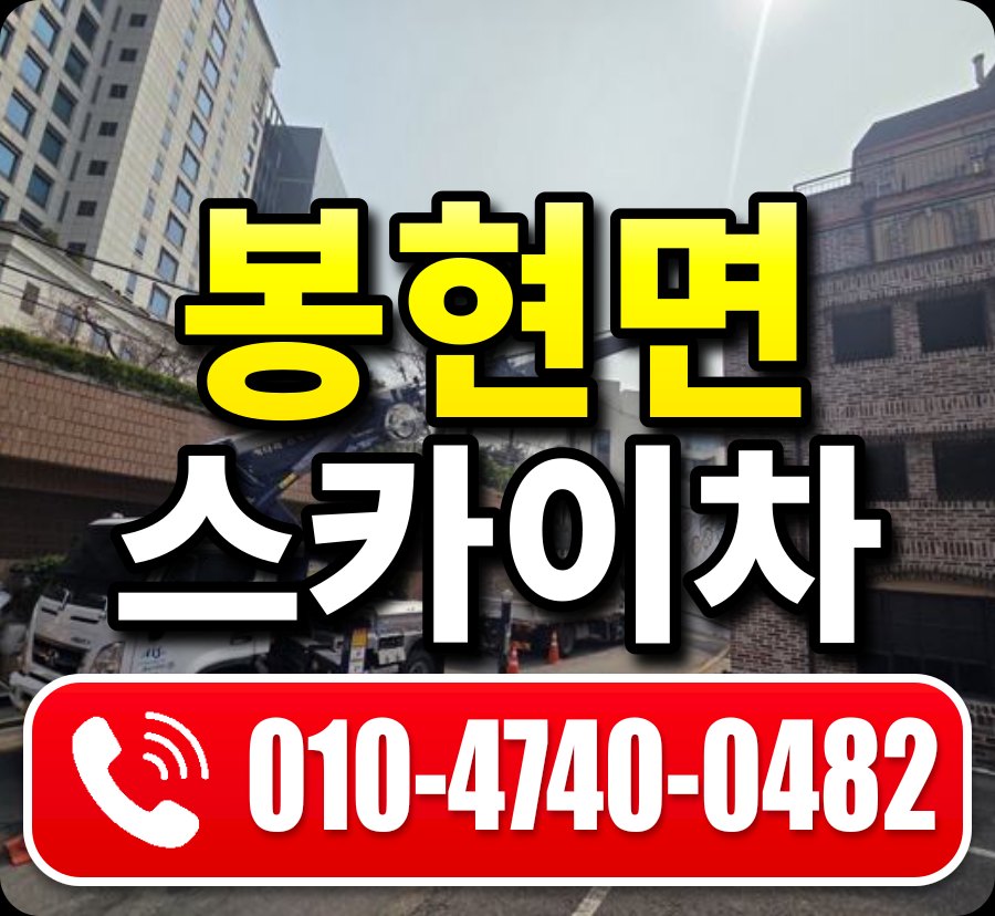 봉현면 스카이차 010-4740-0482