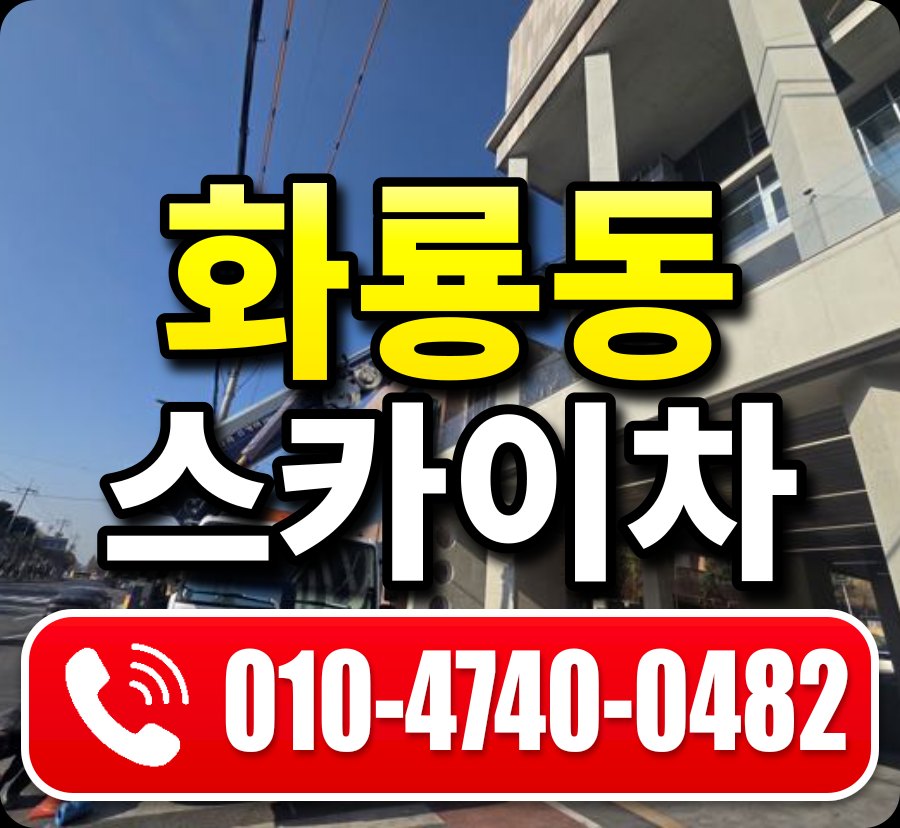 화룡동 스카이차 010-4740-0482