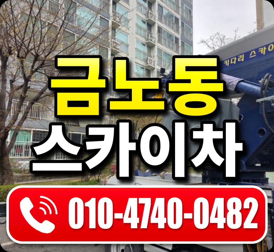 금노동 스카이차 010-4740-0482