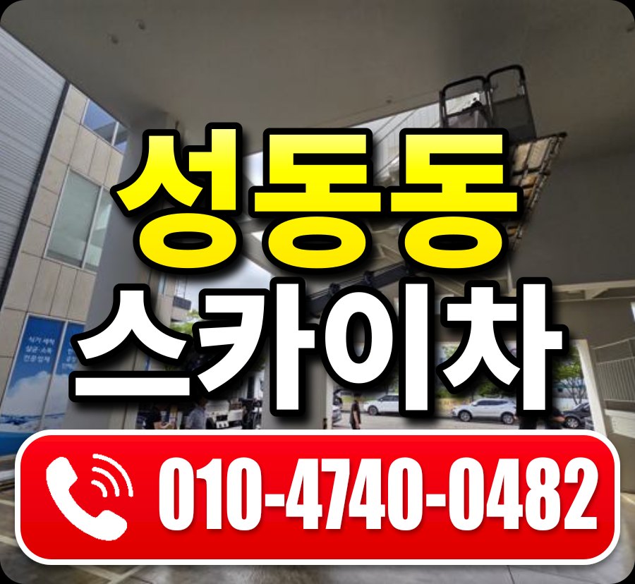 성동동 스카이차 010-4740-0482