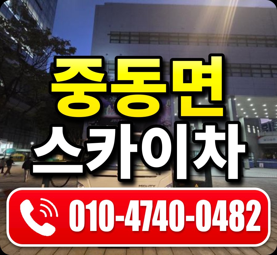 중동면 스카이차 010-4740-0482