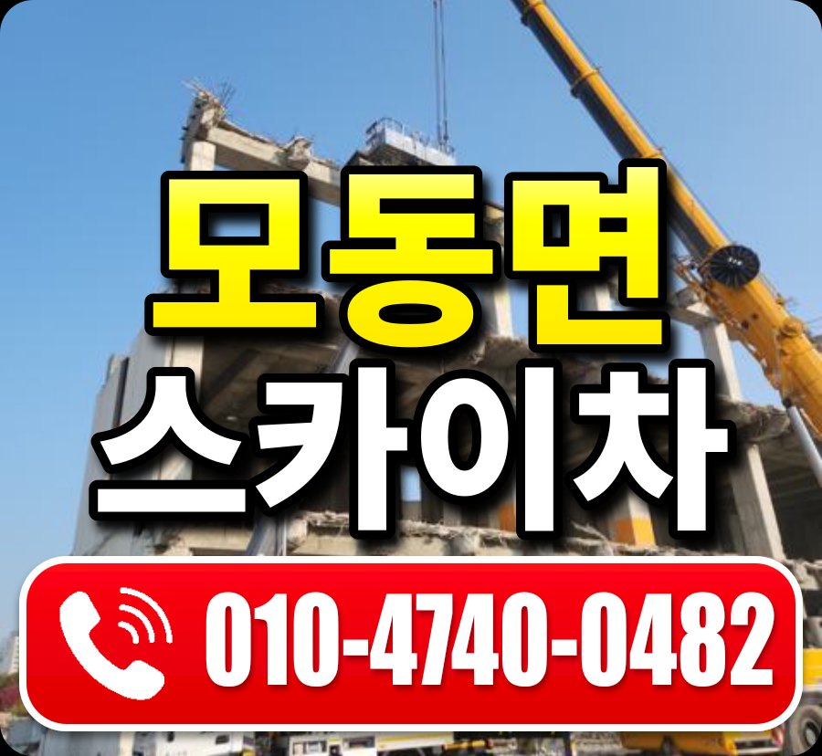 모동면 스카이차 010-4740-0482