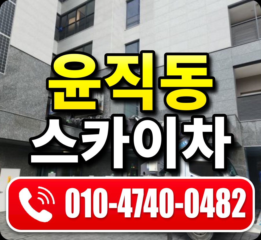 윤직동 스카이차 010-4740-0482