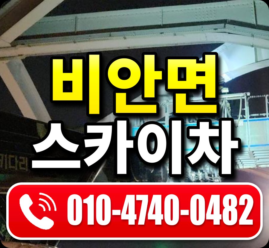 비안면 스카이차 010-4740-0482