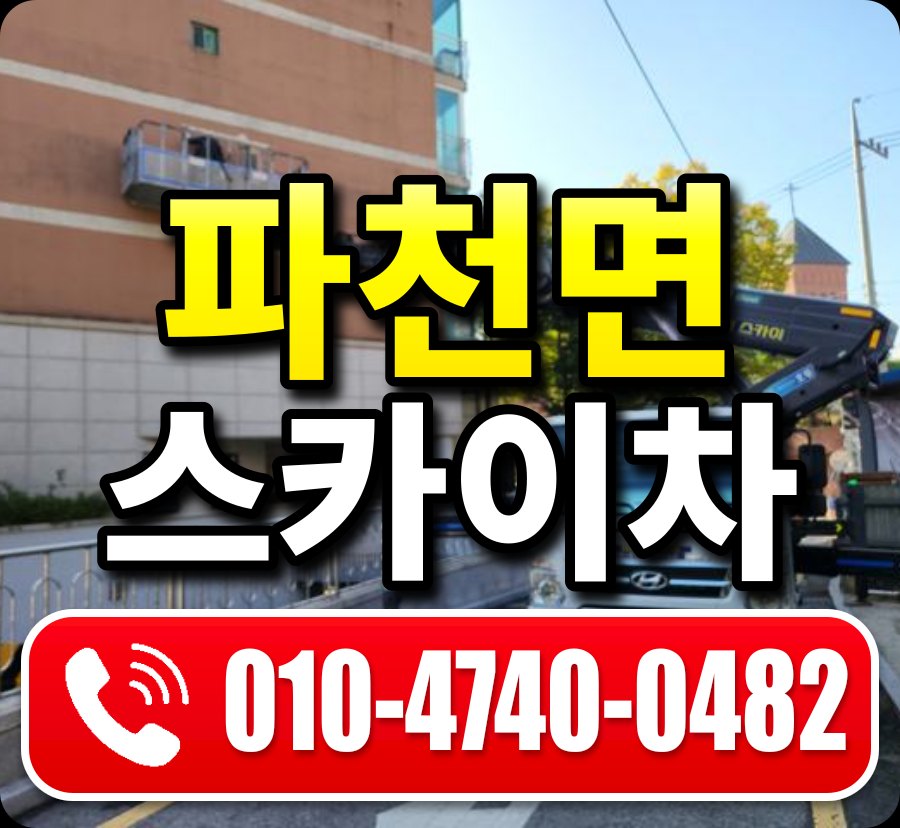 파천면 스카이차 010-4740-0482