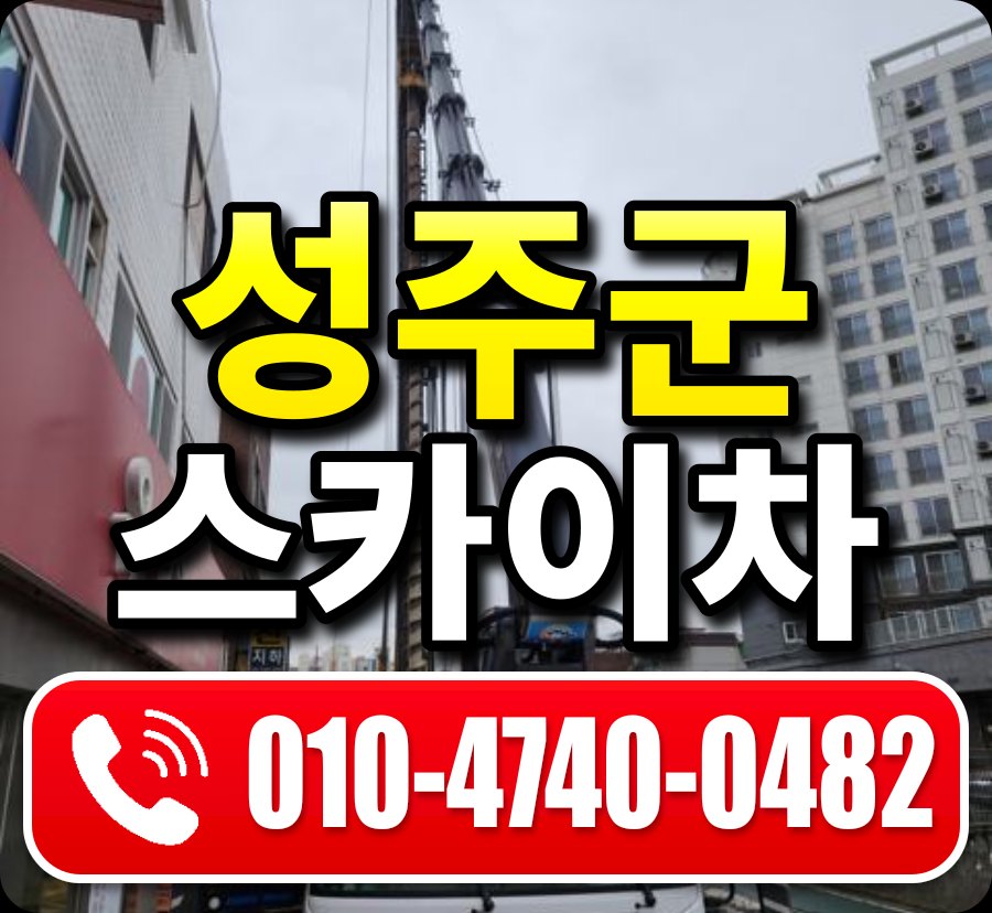 성주군 스카이차 010-4740-0482