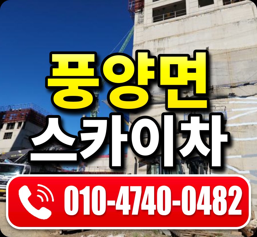 풍양면 스카이차 010-4740-0482