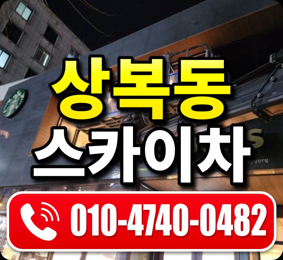 상복동 스카이차 010-4740-0482