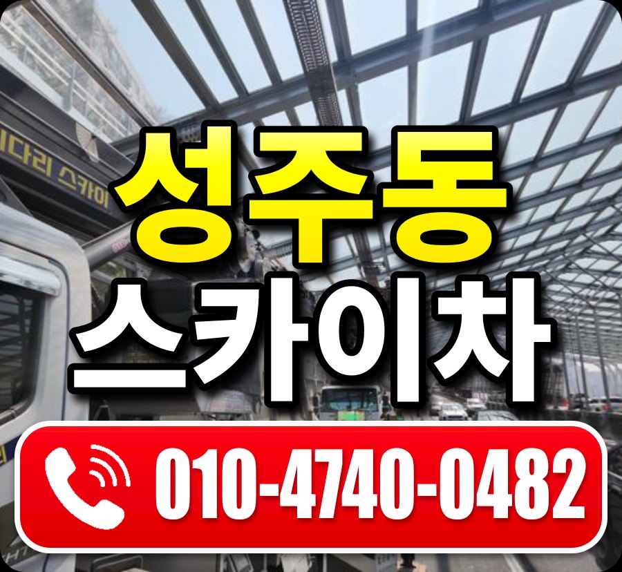 성주동 스카이차 010-4740-0482