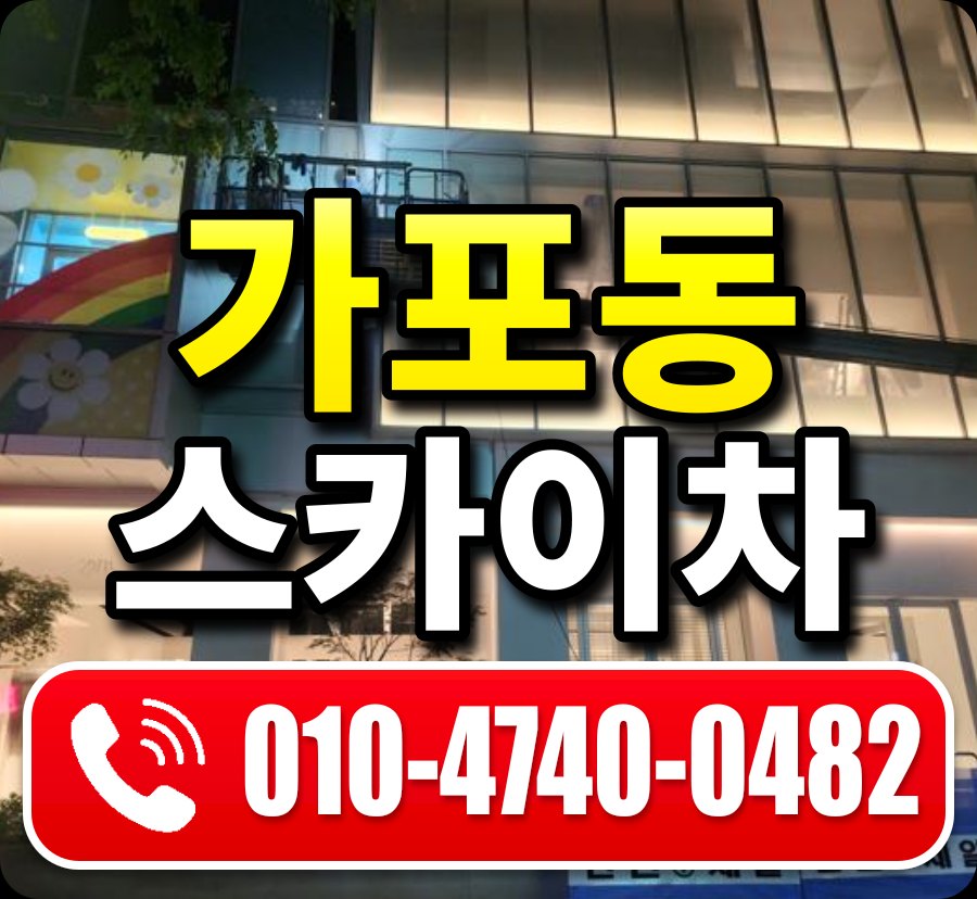 가포동 스카이차 010-4740-0482