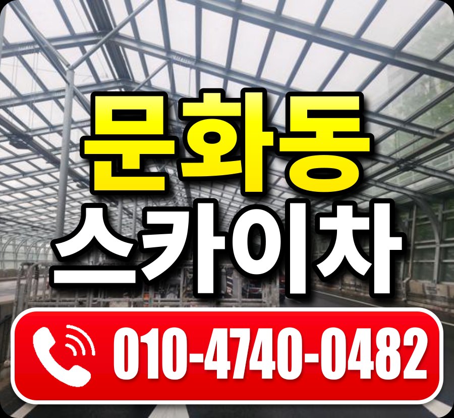 문화동 스카이차 010-4740-0482