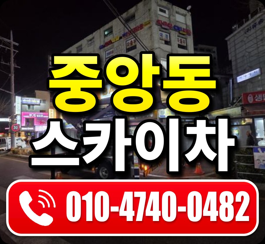 중앙동 스카이차 010-4740-0482