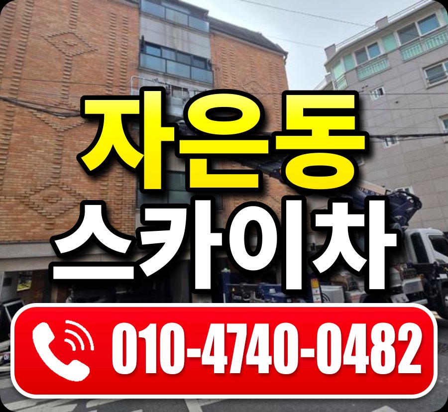 자은동 스카이차 010-4740-0482