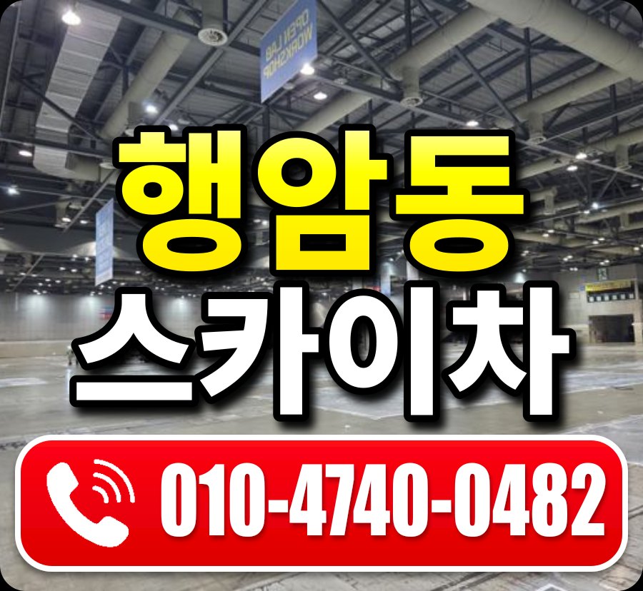 행암동 스카이차 010-4740-0482