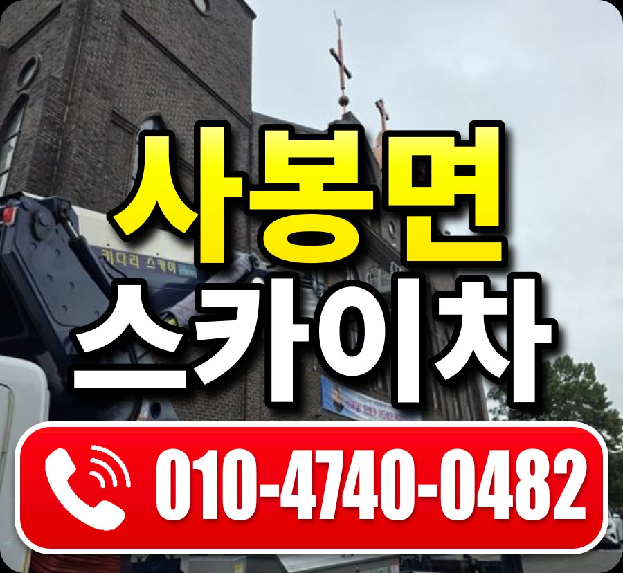사봉면 스카이차 010-4740-0482