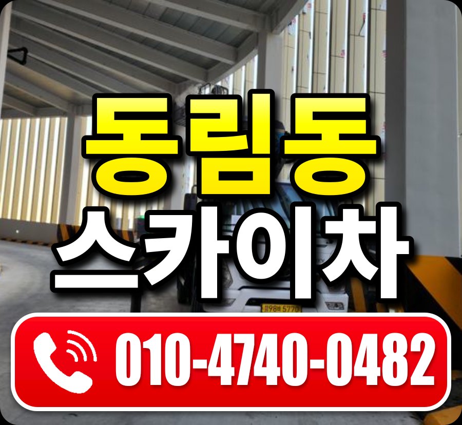 동림동 스카이차 010-4740-0482