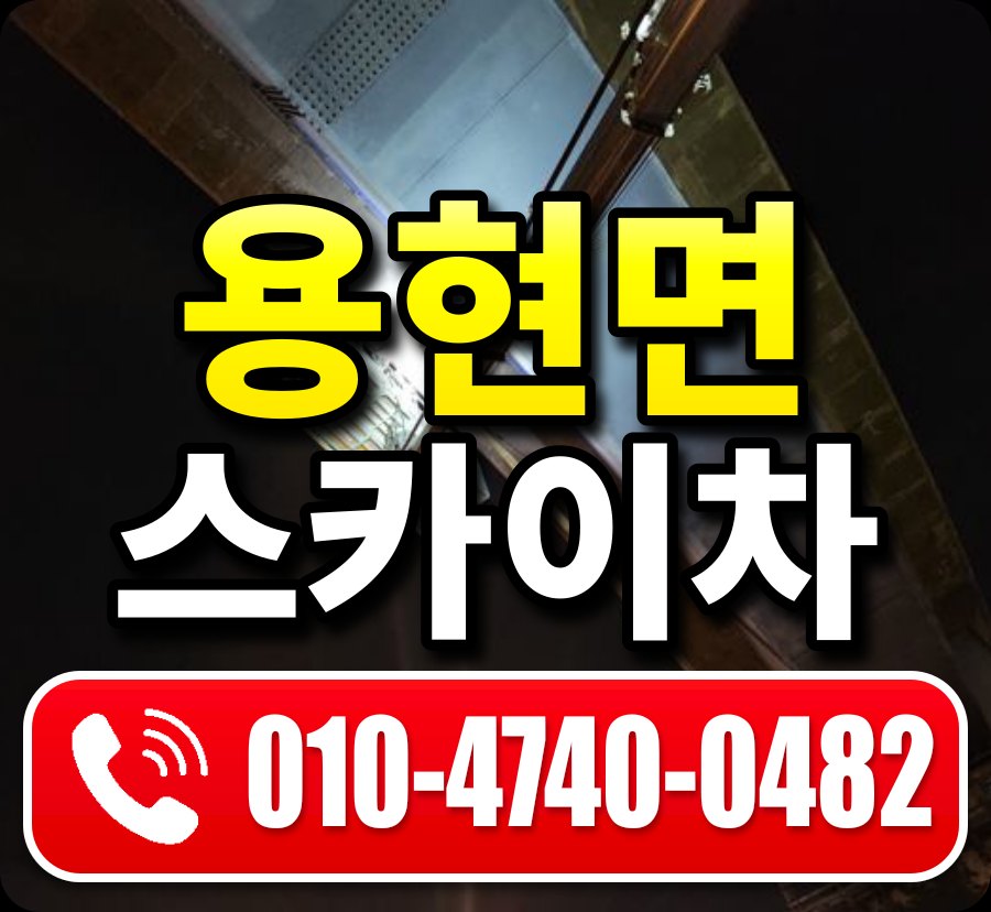 용현면 스카이차 010-4740-0482